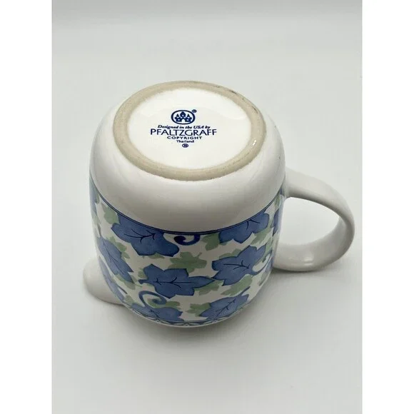 Pfaltzgraff Blue Isle 14 oz Creamer 10 oz Sugar Bowl Lid Set 1997 NEW IN BOX - Picture 8 of 12